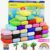 Ixiaoyoo Air Dry Clay, 30 Colors Foam Modeling Clay for School Projects