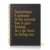 IYKQTRE Be Yourself A5 Black Gold Spiral Lined Notebook for Friends