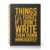IYKQTRE Things I Forget A5 Black Gold Spiral Lined Notebook for Busy Staff
