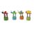 Jack Rabbit Creations Bug Push Puppets Toy, Set of 4, Ages 3+