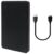 Jaclech 1TB Portable External Hard Drive – USB3.0 Ultra Slim Compatible with MacBook Chromebook Xbox One, High-Capacity Storage for Files Movies Music Photos Games Backup