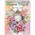 Jadeso Adult Coloring Book – 30 Unique Flowers Patterns and Designs, Coloring Book for Adults Relaxation and Stress Relief, Spiral Bound Adult Coloring Books for Women, Thick Smooth Paper(120gsm)