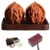Jade Walnuts,Wen Wan Walnuts , Hand Ornaments with Gift Box Brush, Collectible Gifts for Boyfriends, Fathers & Elders (B)