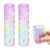 JAKOUE 2Pcs 5.9 Inch Flexible Ruler Small Bendable Plastic Ruler