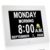 JALL 8″ Large Digital Calendar Day Clock for Seniors 2026 – Easy to Read Alzheimer’s Dementia Memory Loss Clock for Elderly with IPS Wide Angle，Day & Date, 12 Custom Alarms & Auto-Dimming, White