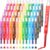 Jaloro 48 Pcs 12 Colors Twist Crayons Bulk for Kids and Teens, Non-toxic Washable Crayons, Easy to Hold Drawing Coloring Gift Silky Art Supplies for Boys and Girls Coloring Books, Drawing, Sketching