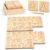 Jaloro Alphabet Tracing Board for Kids, 26 Wooden Letter Tiles with Stylus
