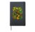 Jamaica Flag Jamaican Woman Caribbean Reggae Pride Girls Hardcover Journal, Black