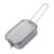 JAMIEKA Metal Alloy Camping Bentos Container Lunch Box with Folding Handle Rectangle Lunch Box Camping Picnics Cookware Portable Picnics Bentos Rectangle Stewed Rice