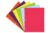 JAM PAPER Laminated Two Pocket Glossy 3 Hole Punch School Folders – Assorted Fashion Colors – 6/Pack