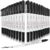 Janlaugh 20 Pcs Alcohol Resistant Laboratory Markers, Black Dual Head Permanent Freezer Pens with 0.5mm Fine Point and 1.0mm Makers Tip, Designed for Industrial, Lab and Hospital Use (Black)