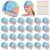 Janmercy Brain Hat for Teaching Human Anatomy Learning,24 Set,Blue