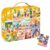 Janod – The Rituals Daily Puzzles for Kids Ages 3-5 – 24 Pieces 50 x 40 cm, Cardboard Puzzle, Sturdy Puzzle Box and Poster, Educational Toys Gift for Kids and