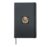 Japanese Astronaut Planet Outerspace Exploration Japan Hardcover Journal, Black