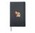 Japanese Astronaut Planet Outerspace Exploration Japan Hardcover Journal, Black