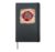 Japanese Dragon Writing Karate Shotokan Martial Arts Sun Hardcover Journal, Black