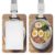 Japanese Ramen Id Badge Holder with Lanyard & Clear Window