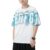 Japanese Short Sleeve T-shirt Men’s Round Neck Loose Half Letter Print Top