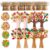 JAPBOR Fall Tree Crafts – DIY Autumn Foam Self Adhesive Stickers Art Kit