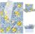 JarThenaAMCS 100 Sheets Tissue Paper, Blue Tile Yellow Lemon, 14 x 20 Inch