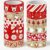 JarThenaAMCS 12 Rolls Christmas Washi Masking Tape Set, Red White Kraft