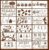 JarThenaAMCS 18 Pcs Fall Halloween Christmas Stencils for Door Mats Pumpkin Ghost Skeleton Elk Xmas Tree Doormat Stencils Reusable Winter Autumn Plastic Drawing Templates for Wood Signs DIY Crafts