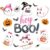JarThenaAMCS 33Pcs Halloween Ghost Cutouts, Pink Witch Ghost