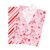 JarThenaAMCS 60 Sheets Christmas Tissue Paper, Red Pink Bow Candy, 14×20 in