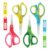 JARVISTAR 4 Pack 5.5″ Safety Blunt Tip Kids Scissors for School
