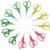 JARVISTAR 5.5″ 12 Pack Kids Scissors Blunt Tip for School