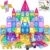 Jasonwell 110PCS Magnetic Tiles Building Blocks Set for Boys Girls Preschool Educational Magnet Construction Kit Stacking STEM Toys Christmas Birthday Gifts for Kids Toddlers 3 4 5 6 7 8 9 + Year Old
