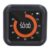 Jauarta Digital Visual Timer with Adjustable Brightness, Mode (Black)