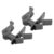 Jauarta Tape Dispenser with 360° Cutter, Non Slip Design (Gray)