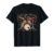 Jazz Drummer Minimalist Kit Sparse Clean Illustration T-Shirt