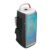 JBL PartyBox 130 Portable Party Speaker Bundle with gSport Cargo Sleeve (White)