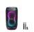 JBL PartyBox 130 Portable Party Speaker with Wireless Mic Pair Kit – Black