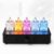 jcwwolk 5pcs Noble Gas Plasma Tube Set, Rare Gases Neon Light, Noble Gas Sample Set with Exciter, He/ne/ar/kr/xe Sealed Glass Samples for Science Education, Desktop Decoration