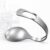 jcwwolk Self Bending Spoon Magic Tricks, Nickel-Titanium Nitinol Alloy Shape Memory Metal Spoon, for Magic, Collection, Gifts, Science Teaching and School Demonstrations Two-Way Memory