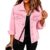 Jean Jacket Women Lightweight Button Down Casual Jacket with Pockets