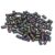 Jeanoko Alphabet Beads Mixed Color Plastic Jewelry Accessories for DIY Crafts 100pcs Rectangular Pendants 0.3×0.6in