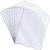 Jecery 10 Pack 8.5 x 11” Rigid Sheet Protectors Clear Hard Document Sleeve