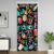 jejeloiu Science Door Cover Curtain,Graffiti Room Divider Curtain Cover, Washable Closet Door Cover Bedroom Decoration for Kitchen Bedroom Living Room Indoor 42×80 Inch 1 Panel
