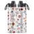 Jekeno Personalized Baseball Sports Water Bottle Travel Tumbler 22oz