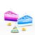 Jelly Cakes Sensory Putty Series 1, 2 Pack – Chillin Cake 2 Pack (Iceberry Chill Cake & Pinky Plum)