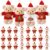 Jenaai 24 Pcs Christmas Mini Teddy Bear Bulk, 5.1 Inch Xmas Stuffed Animals Soft Plush Toys for Kids Girls Boys Birthday Gifts Party Favors Wedding Supplies(Christmas Tee Bear)