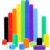 Jenaai 300 Pcs Counting Cubes, Plastic Connecting Blocks, Colorful Math Cubes, Math Manipulatives Classroom Learning Supplies, Preschool Learning Materials, Counting Toys (Simple Style)