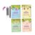 Jenivaint Reusable Handwriting Practice Book, Thick Paper Copybook with Fading Ink Pen Grip Helper, Spiral Bound Tracing Workbook for Kids Ages 3-8 Preschool Home Learning