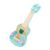 Jenivaint Toddler Ukulele Guitar Toy, playable mini 4 Strings Musical Instrument for Kids, with Cute Themed Design and Rounded Corners, for Children Learning and Playing Music (Dinosaur Pattern)