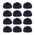 JenyunTech 12 Pack Portable Inflatable Couch Blow-Up Bean Bag Sofa