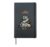Jesus Christian Christmas Tree Men Women Kids Xmas Religious Hardcover Journal, Black